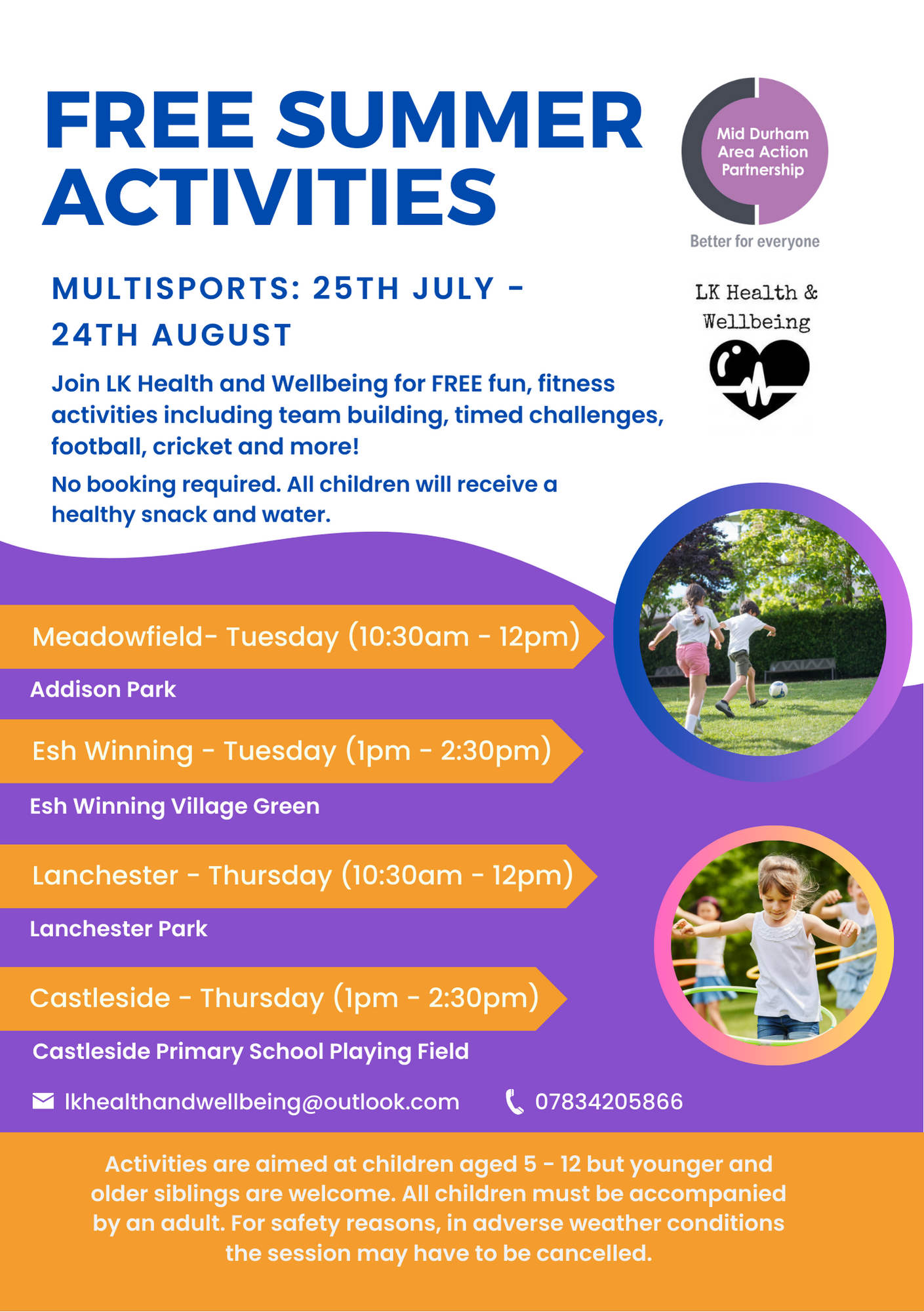 Interested in free summer activities for kids?