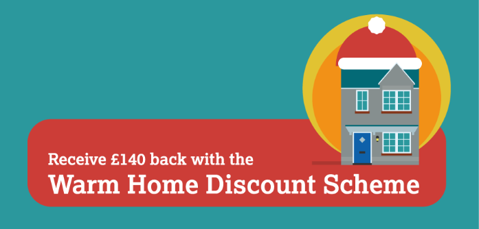 Don’t miss out on the Warm Home Discount rebate of £140!